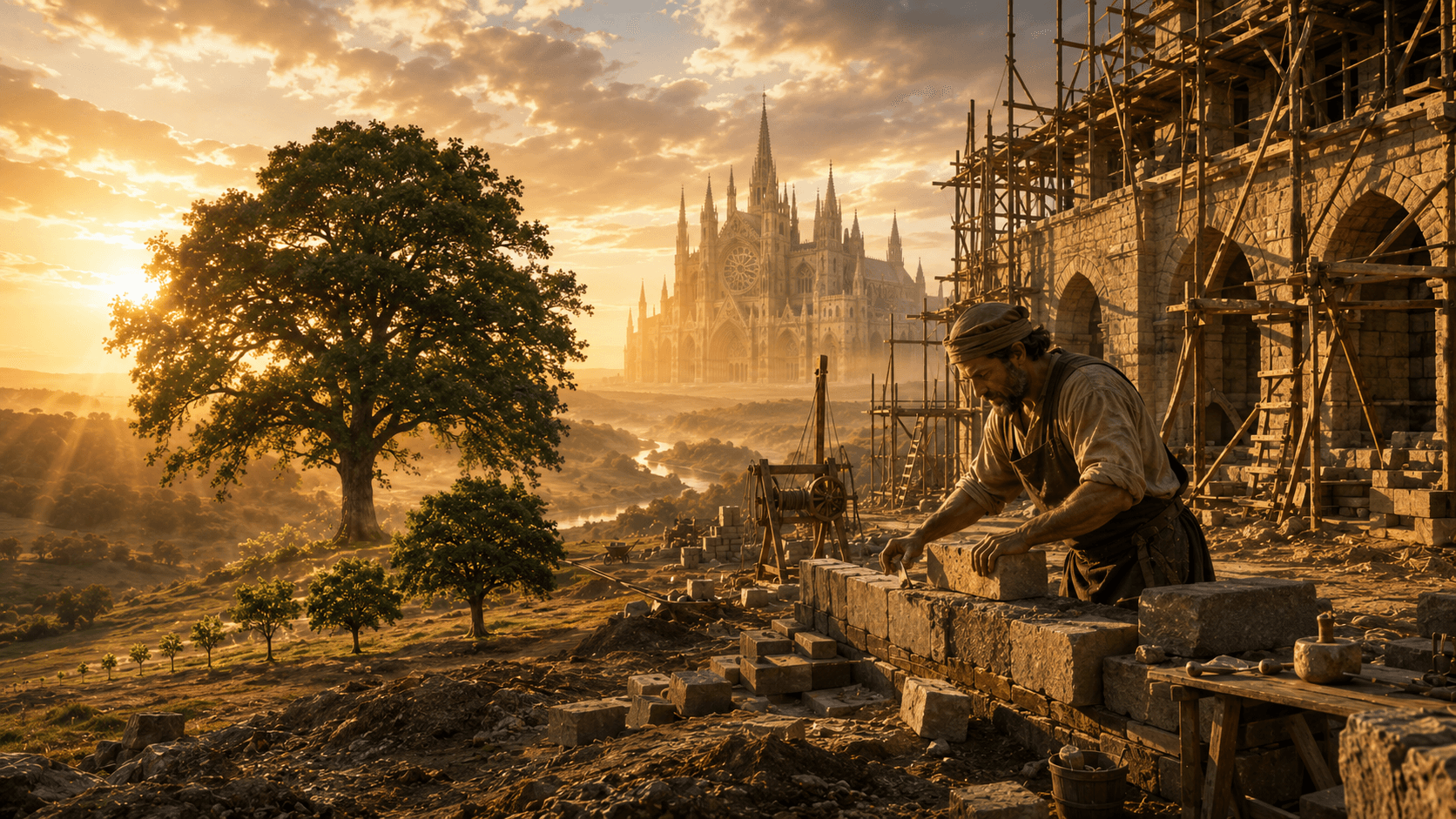 Brick by Brick — The Build, a Backyard Brew story by R.Solace (Ryan Khalil)