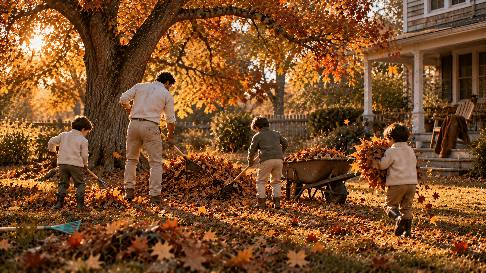 Raking Together — The Build, a Backyard Brew story by R.Solace (Ryan Khalil)