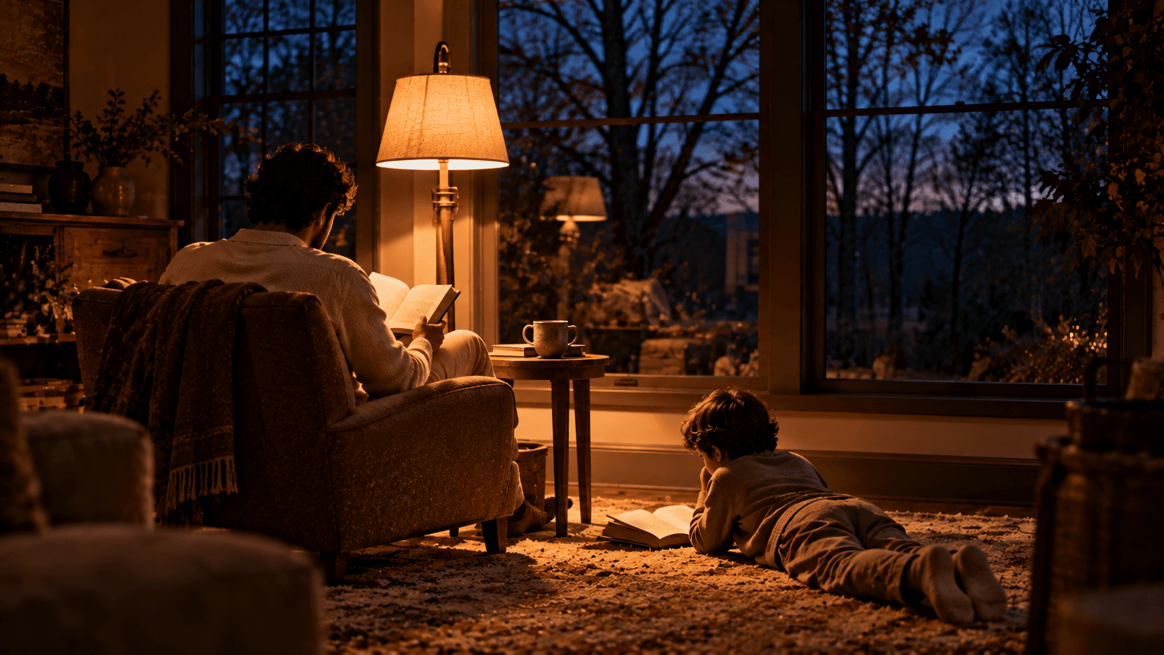 The Evening Lamp — The Raw, a Backyard Brew story by R.Solace (Ryan Khalil)