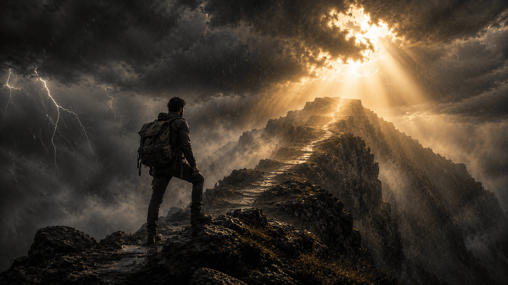 The Storm Means You're Climbing — The Mind, a Backyard Brew story by R.Solace (Ryan Khalil)