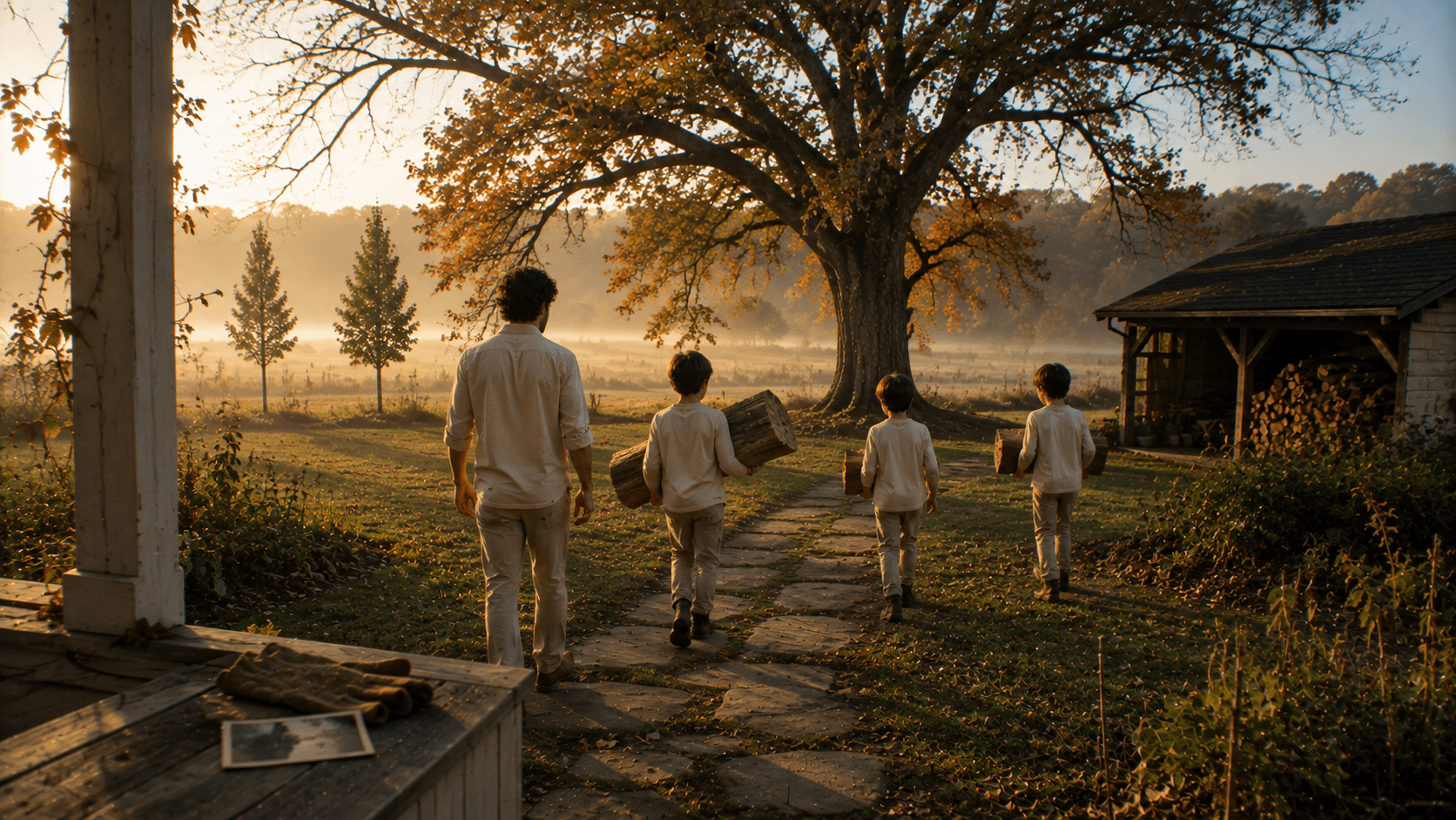 Growing Older in Front of Your Children — The Raw, a Backyard Brew story by R.Solace (Ryan Khalil)