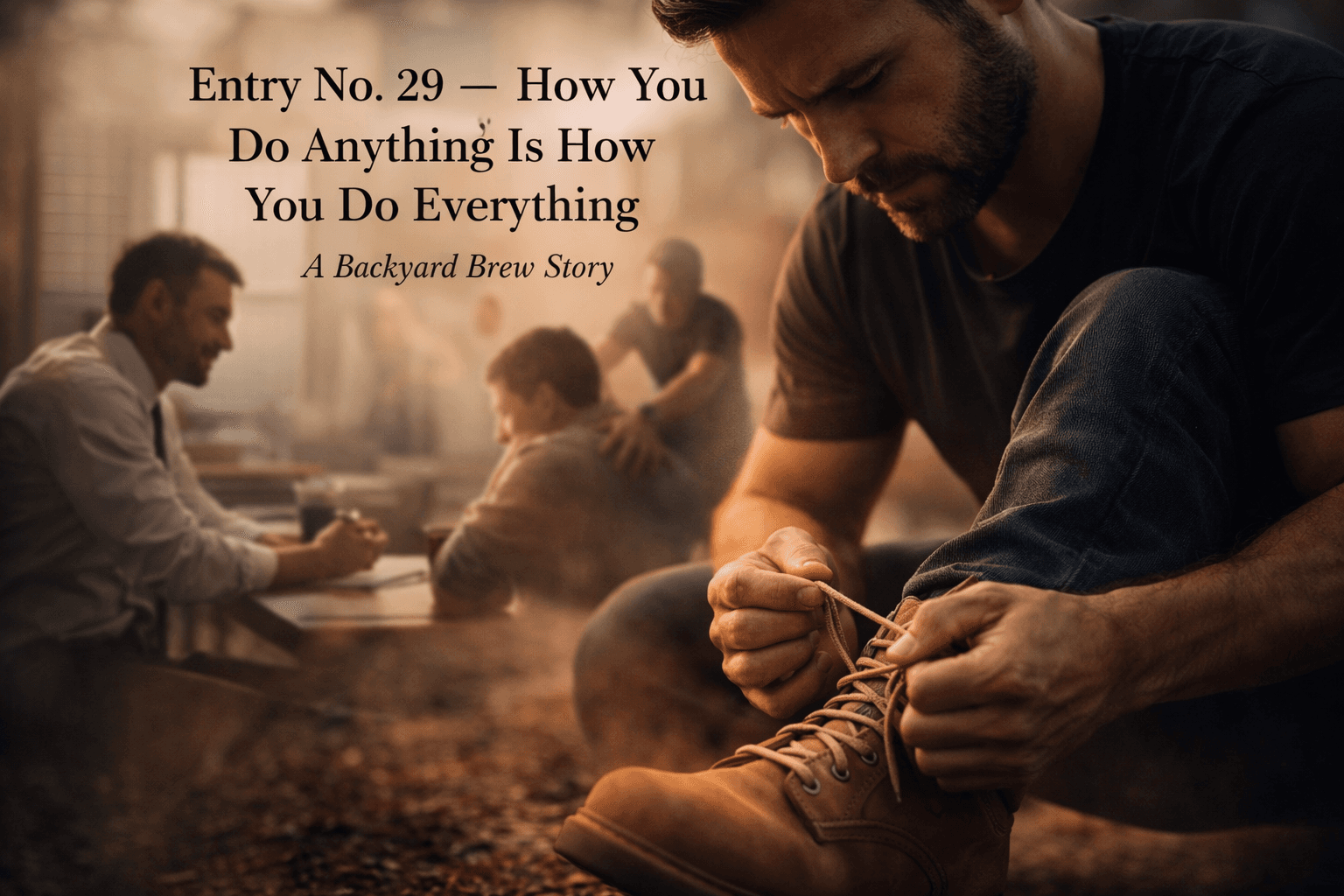 How You Do Anything Is How You Do Everything — The Mind, a Backyard Brew story by R.Solace (Ryan Khalil)