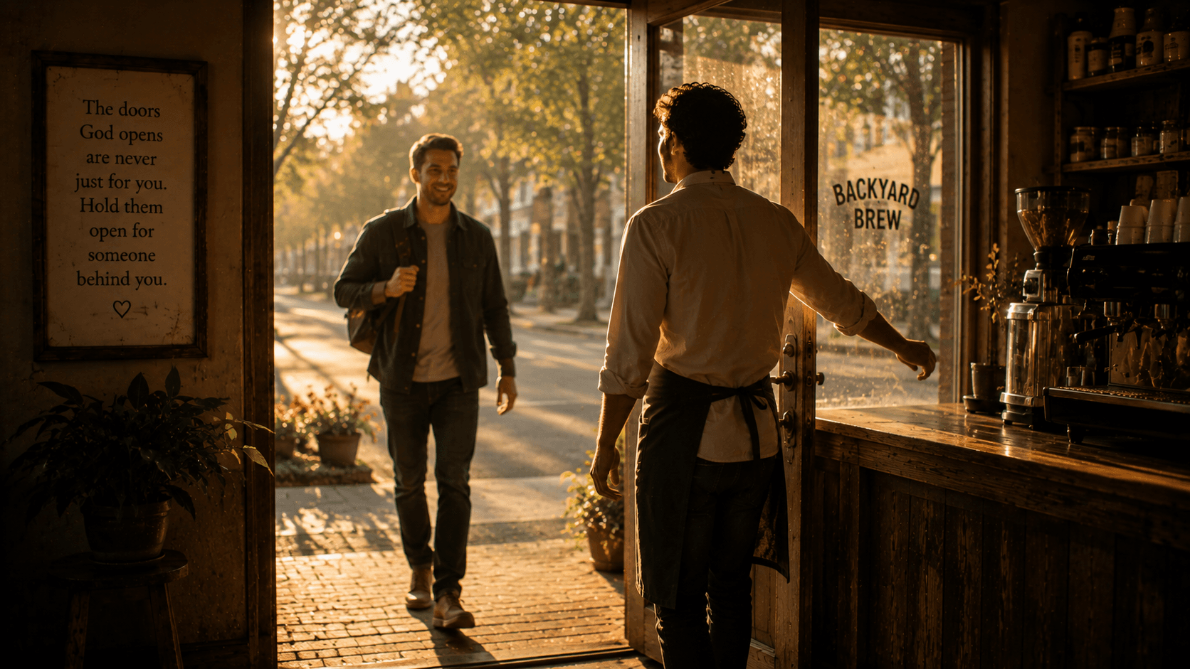 The Door You Hold Open — The Code, a Backyard Brew story by R.Solace (Ryan Khalil)