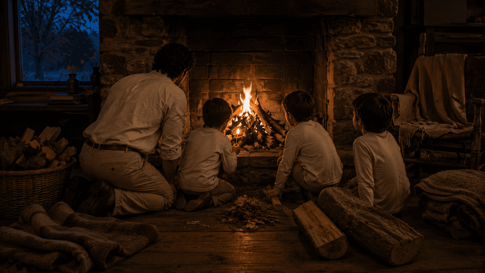 The First Fire of the Year — The Raw, a Backyard Brew story by R.Solace (Ryan Khalil)