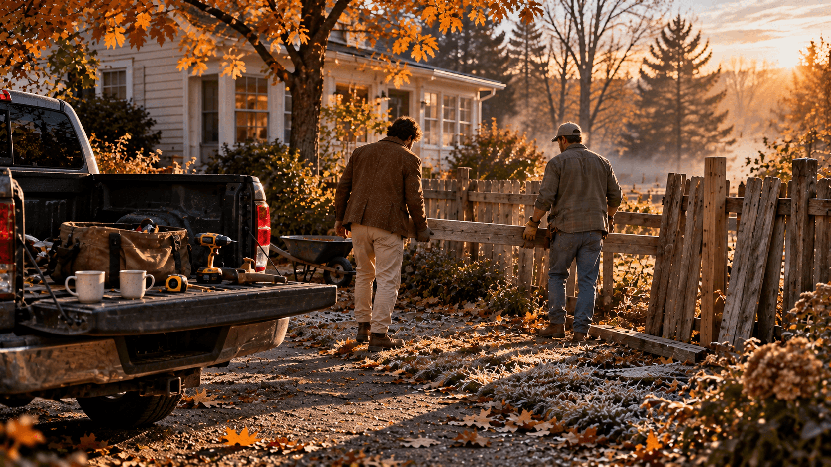 The Friend Who Shows Up With Tools — The Build, a Backyard Brew story by R.Solace (Ryan Khalil)